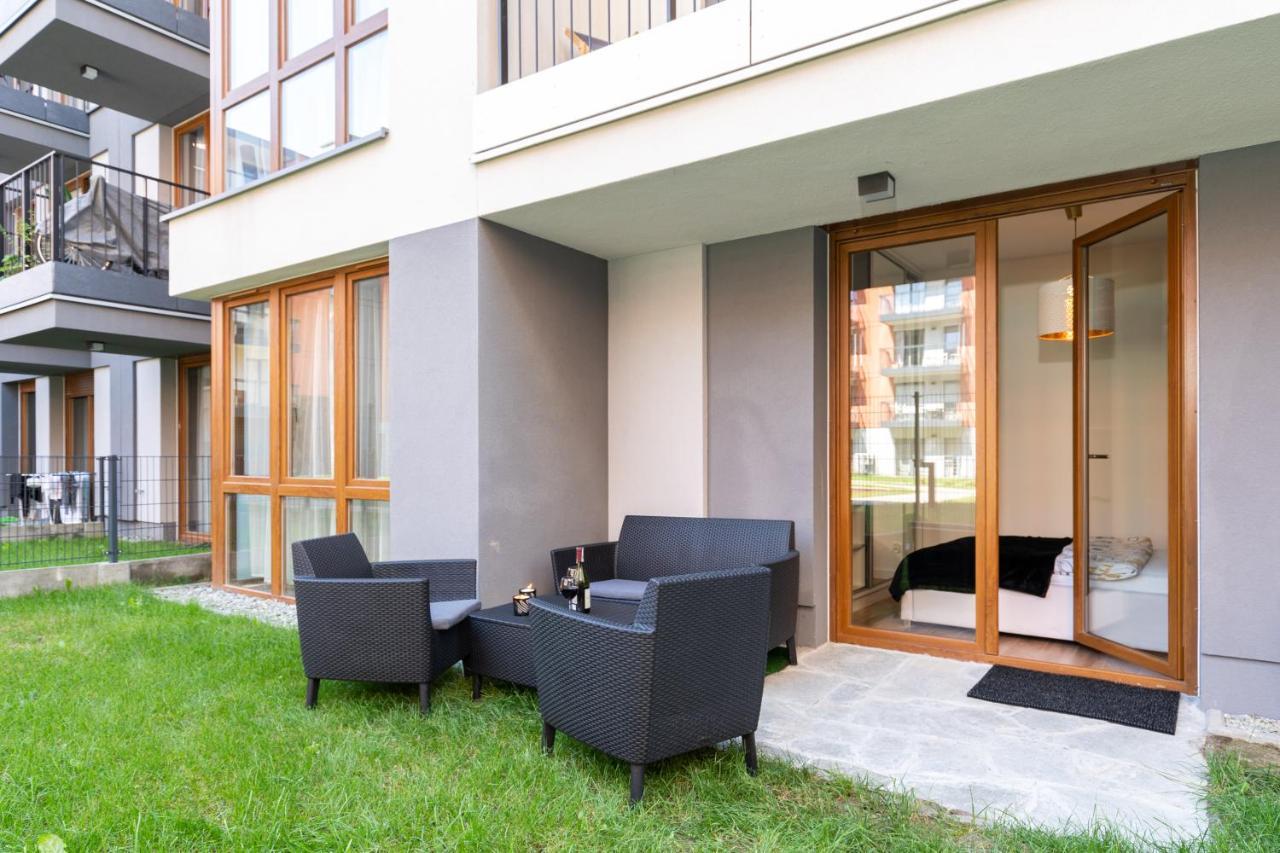 New Apartment, Private Patio Краков Экстерьер фото